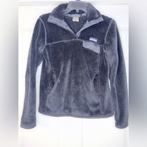 Patagonia Black Fleece Pullover Jacket Medium